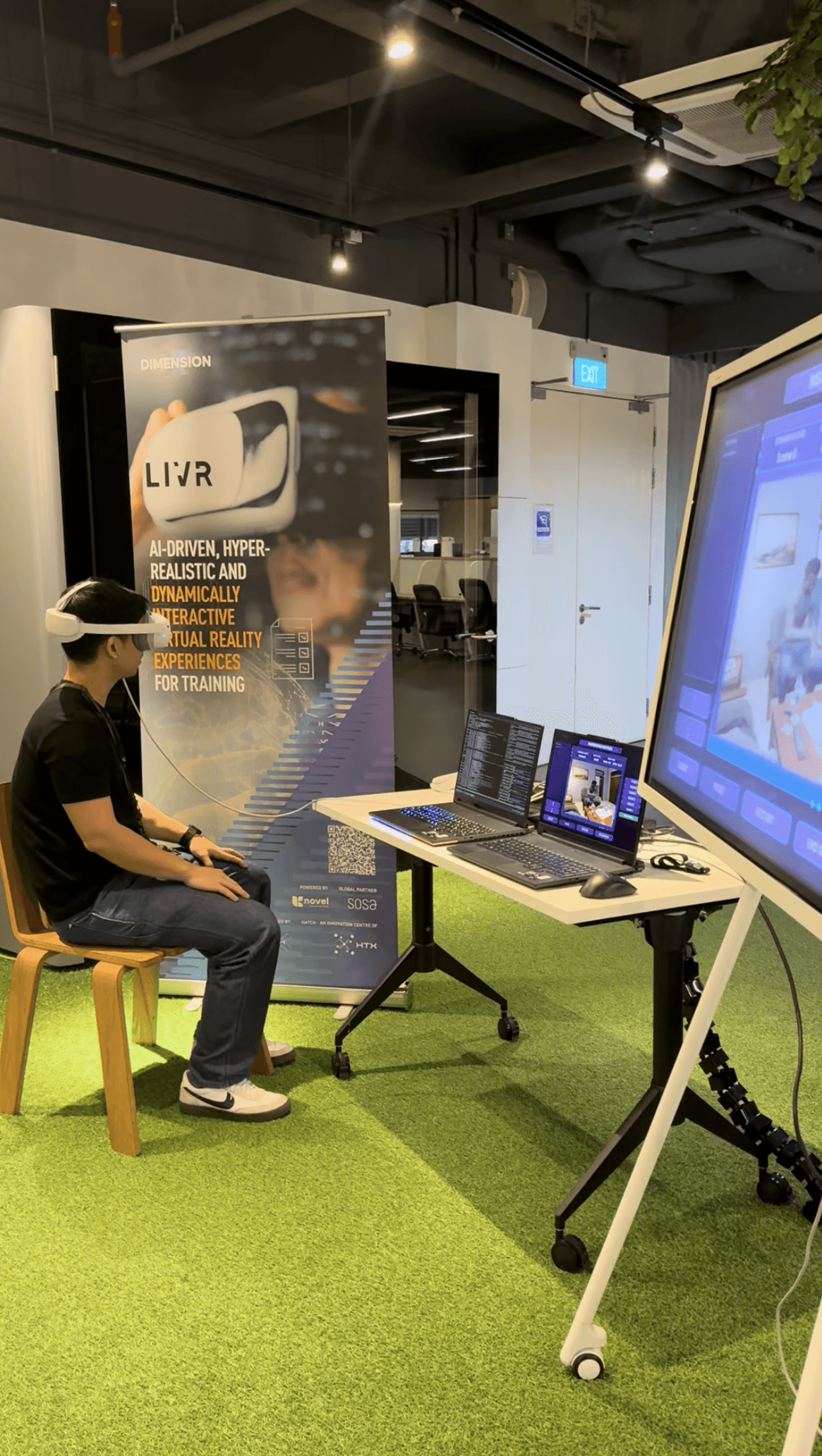 LIVR AI Avatars | Responsive VR Rehabilitation System for the Singapore Prison Service